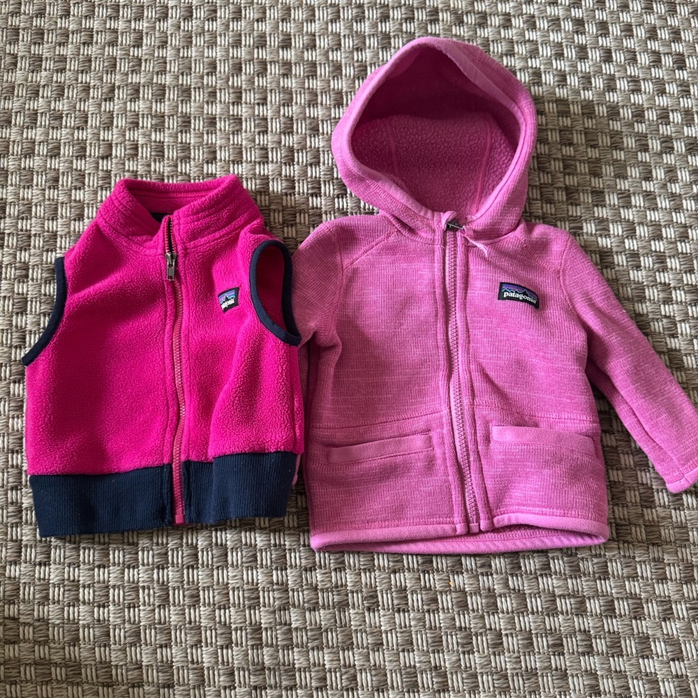 Patagonia Better Sweater‎ Jacket & synchilla fleece vest